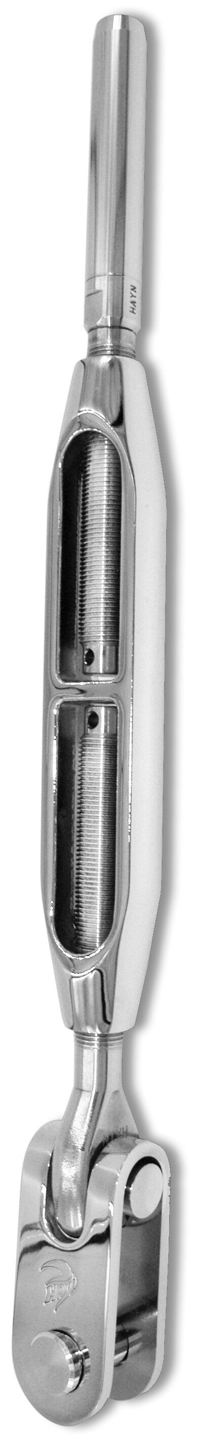 Hayn Marine Eye Toggle Jaw to Swage (Open Body) Turnbuckle