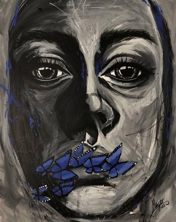"Feeling blue"