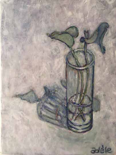 Sketch of a Cutting | Adéle du Plessis | Still Life Painting