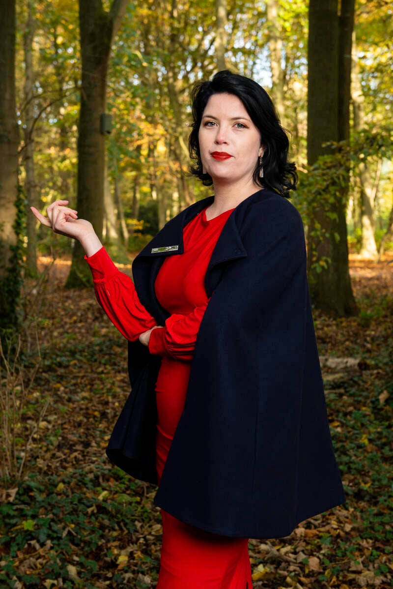 Art Historian Tascha Sciarone there to welcome or laugh at you?