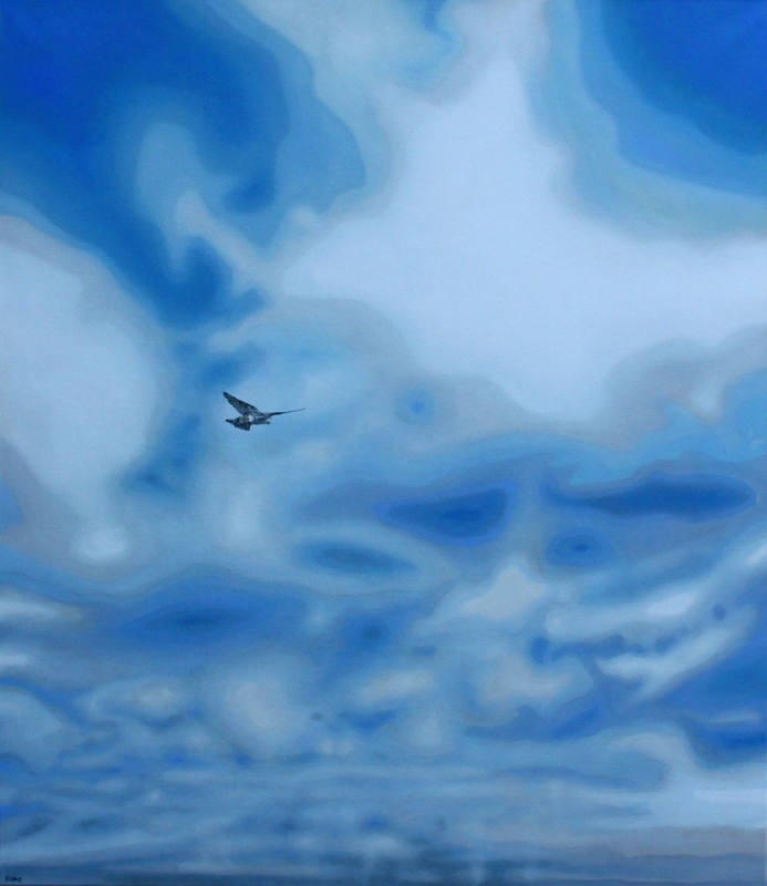 Left behind 9 (2020). Marko Klomp. Oil on Linen. 120 x 100cm.