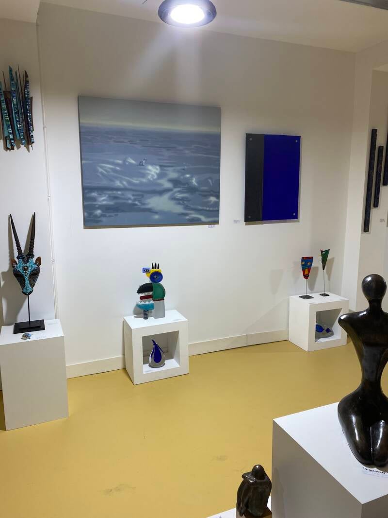 Sold Artwork "Left Behind XIII' (2020). Marko Klomp. Oil on Linen. 80 cm x 100cm.