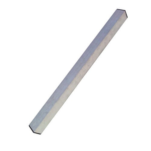 RDAV Aluminium poot vierkant met dop 80 cm (Prijs op aanvraag)