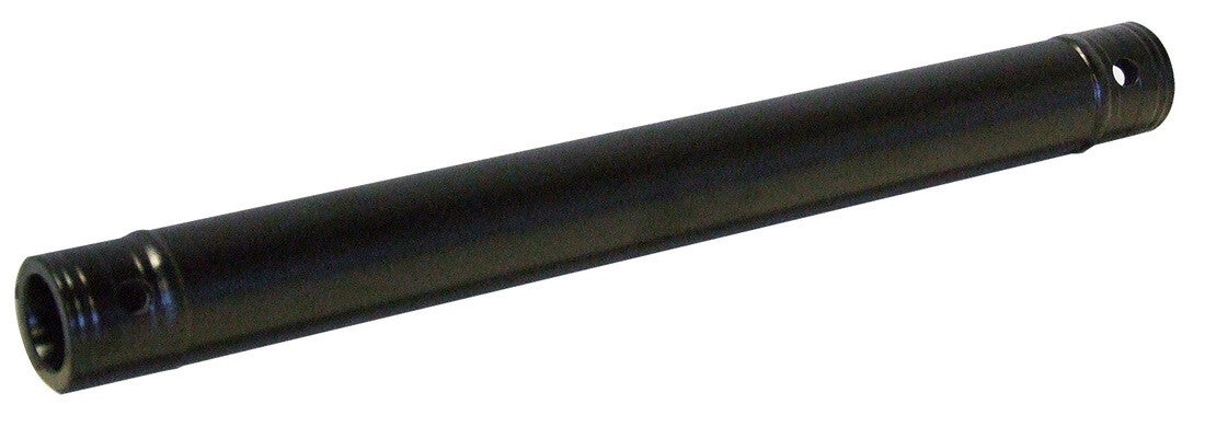 Single tube met dubbele koppeling 50 cm zwart