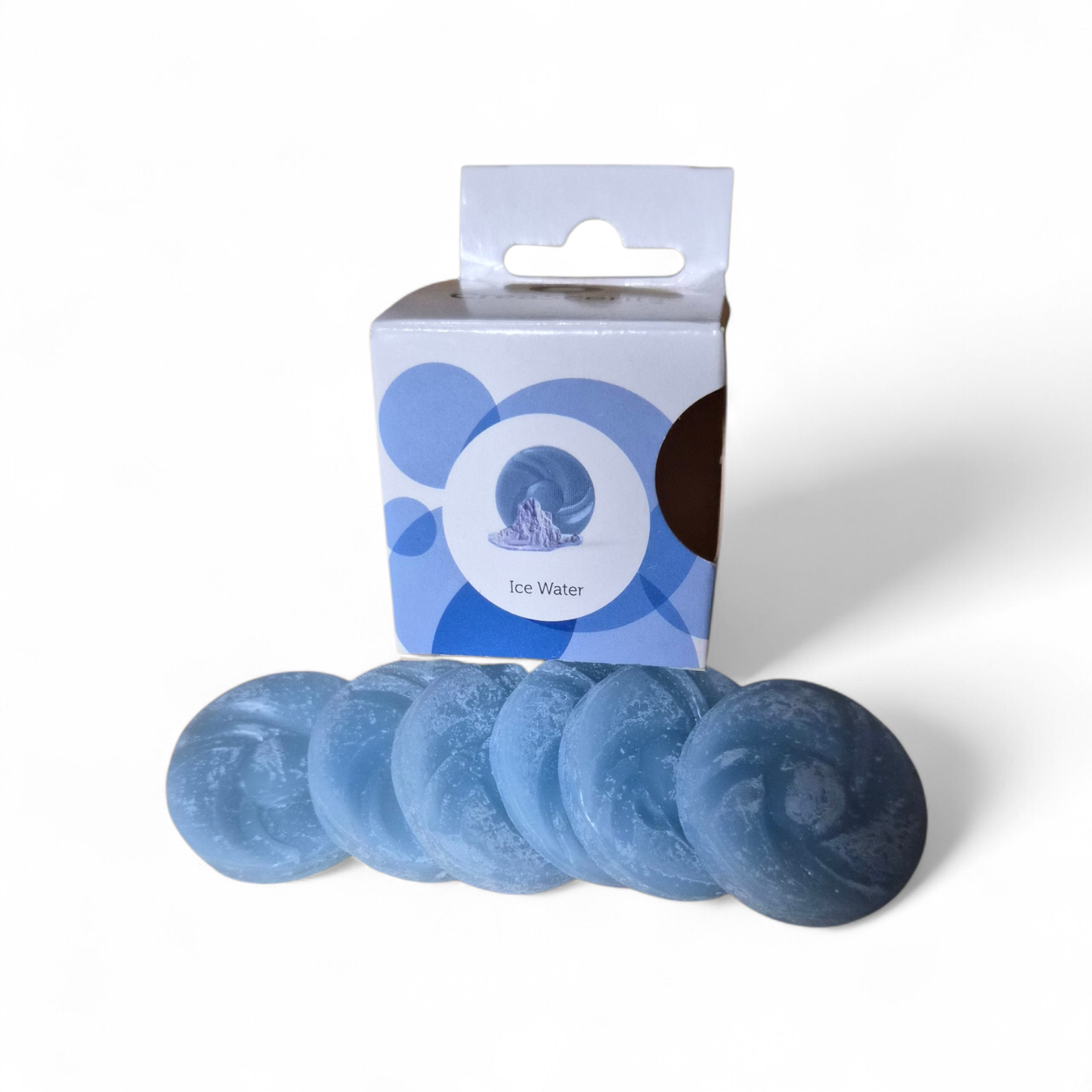 Wax melts Ice water