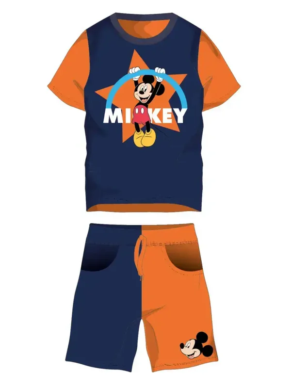 Disney Mickey Mouse Katoenen Zomer T-shirt-Shorts Set