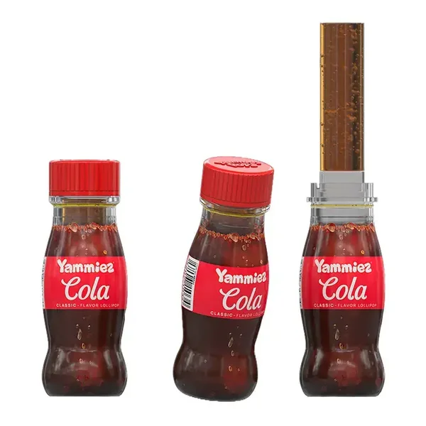 Relkon – Push Pop lolly's met cola smaak - 15 g