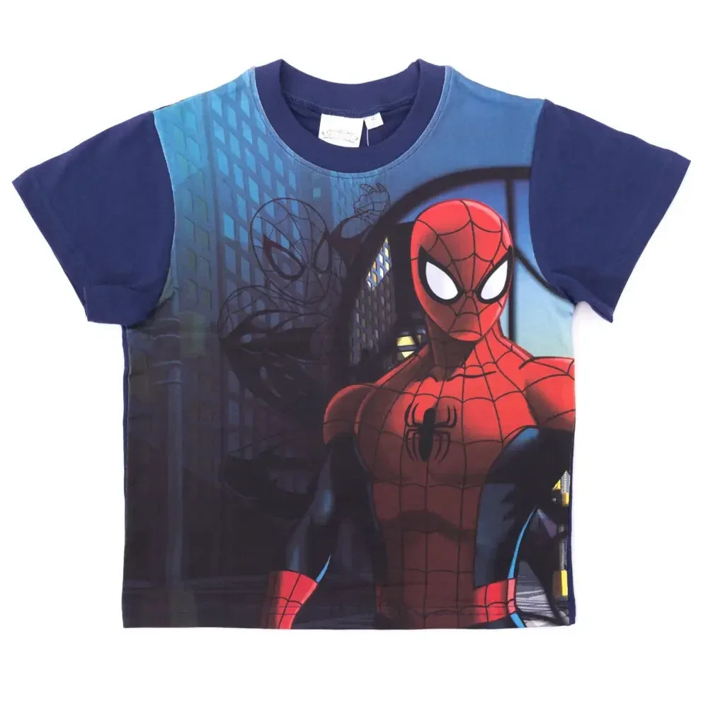 Spiderman Jongens T-shirt met Korte Mouwen van Stretchkatoen