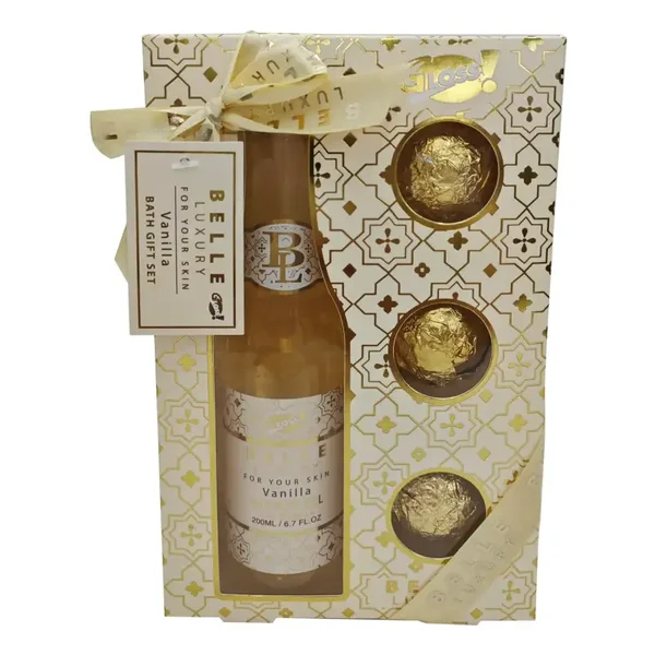 ✨ Belle Luxury Vanilla Bath Gift Set