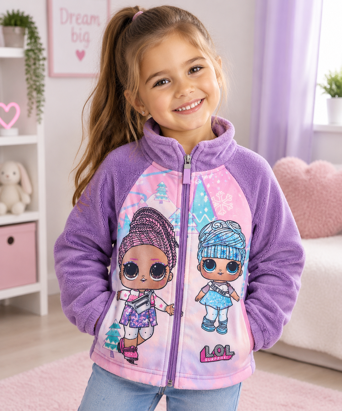 Hele leuke fleece vest van L.O.L Surprise