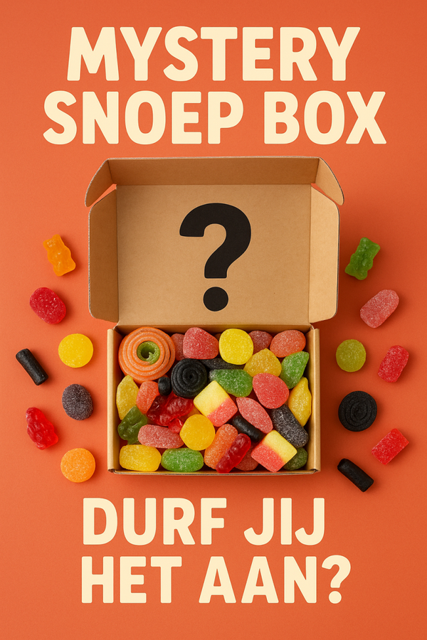 Mystery Snoep Box – Durf jij het aan?