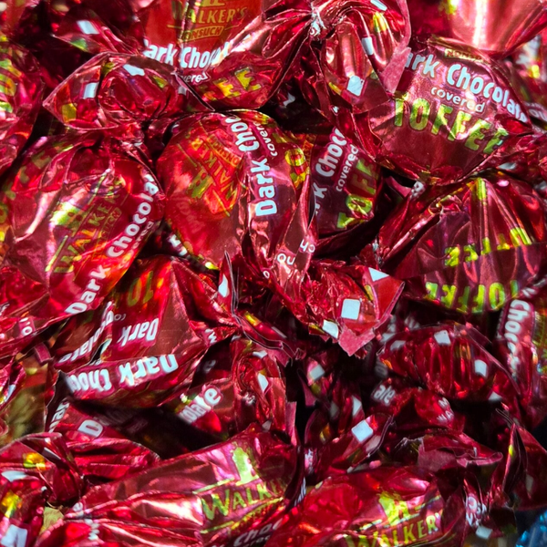 Walkers Pure Chocolade Covered Toffees 250g