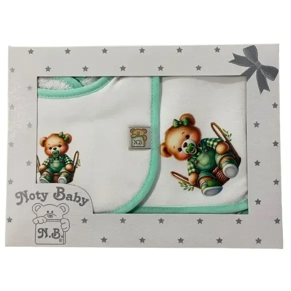 Wandel- en slabbetjesset voor baby's