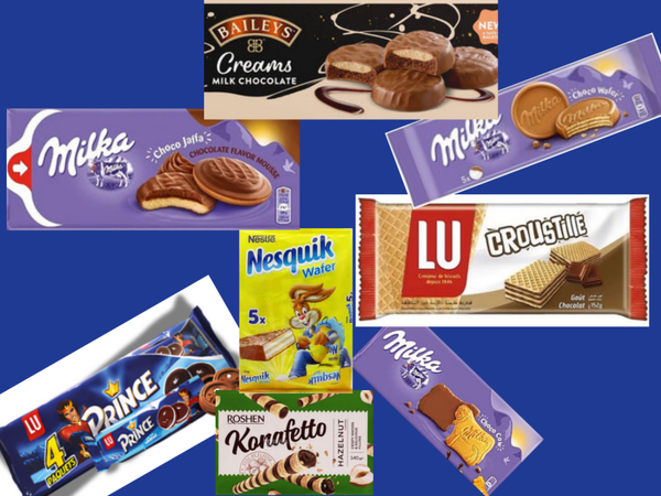 5 pakken koeken voor € 10,-