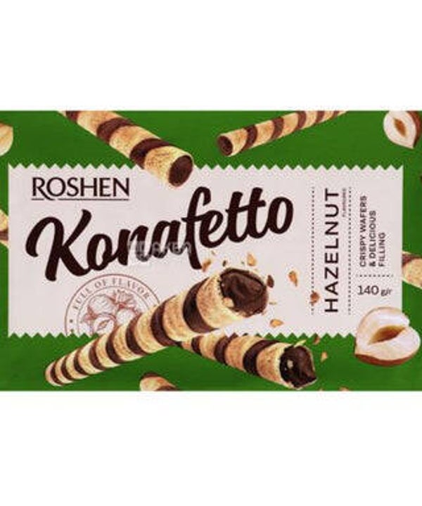 Roshen Waferrolls Hazelnut