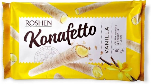 Roshen Waferrolls Vanilla