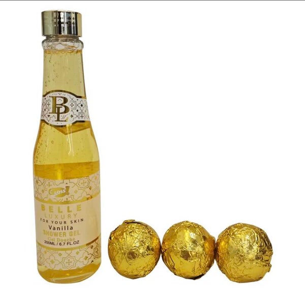Luxe gouden badset