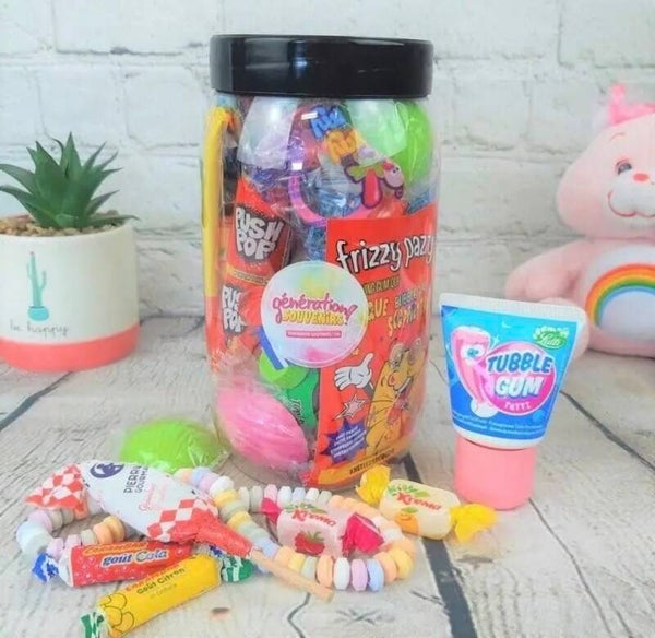 Retro Snoeppot – Een pot vol vrolijke nostalgie 🍭