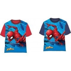Spiderman Jongens T-shirt met Korte Mouwen