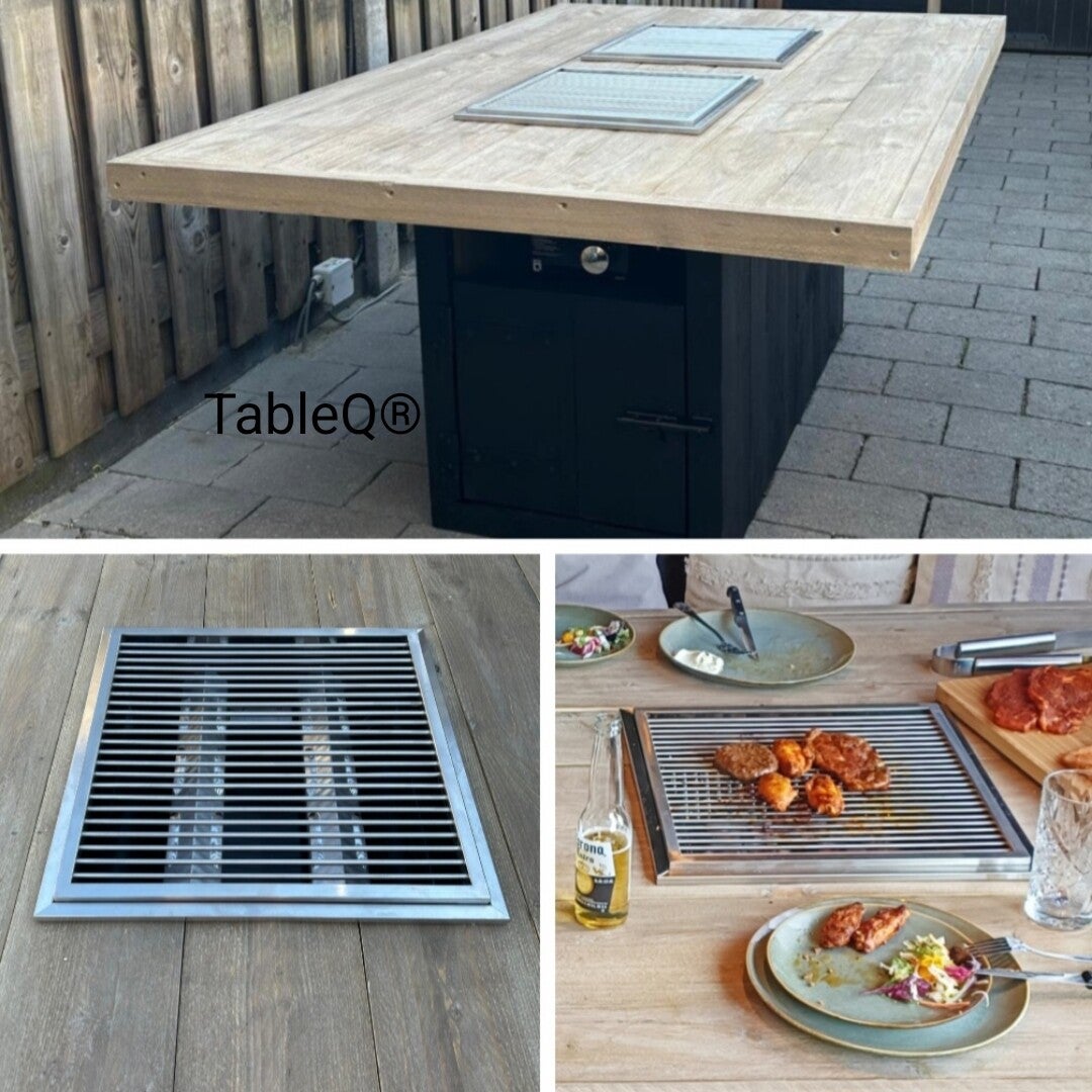 TQ2 barbecuetafel op gas