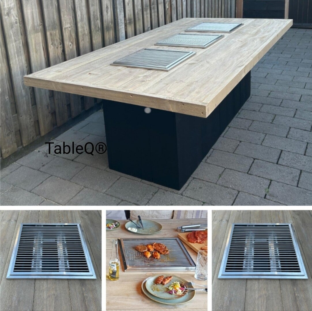TQ3 barbecuetafel op gas