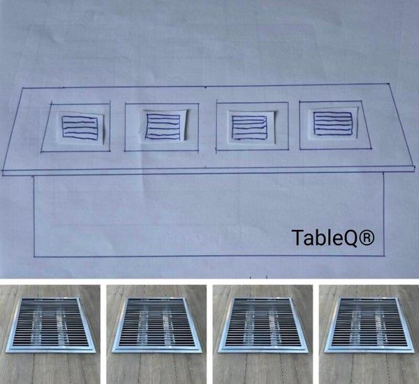 TQ4 barbecuetafel op gas