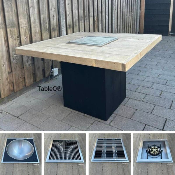 TQ1 barbecuetafel zelf samenstellen