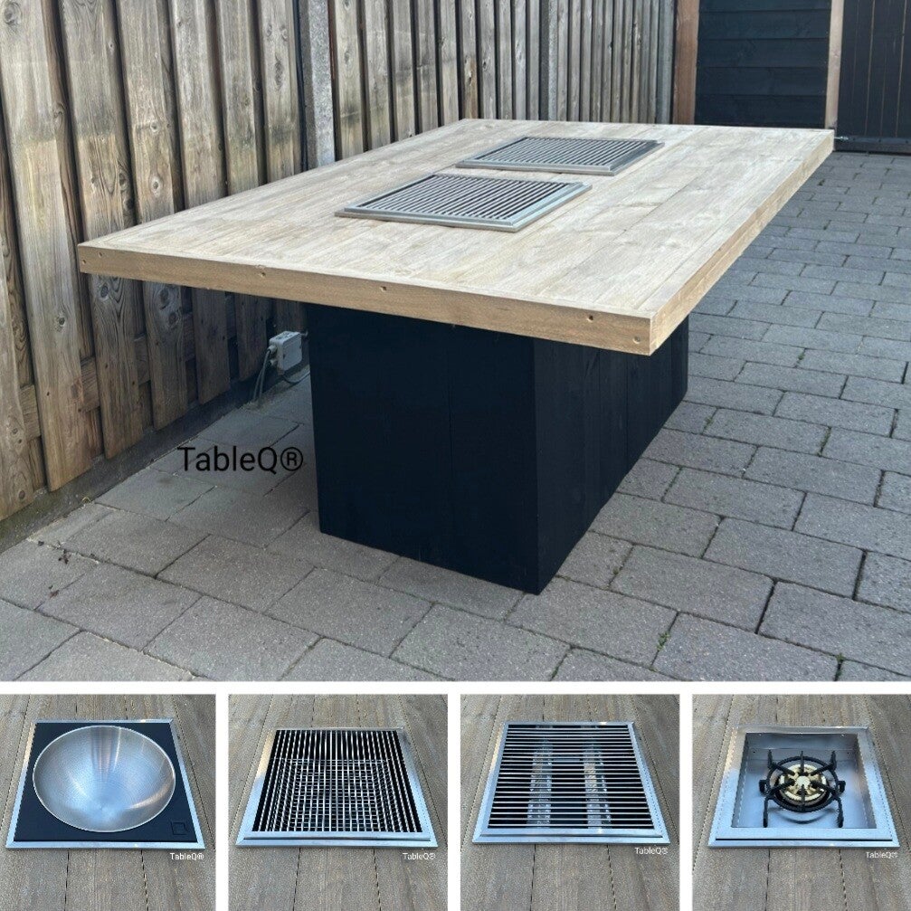 TQ2 barbecuetafel zelf samenstellen