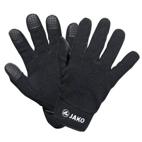 JAKO Feldspielerhandschuhe Fleece schwarz Gr. 4