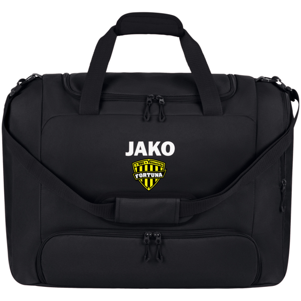 JAKO Sporttasche One mit Bodenfach schwarz Gr. M inkl. Vereinslogo 2001