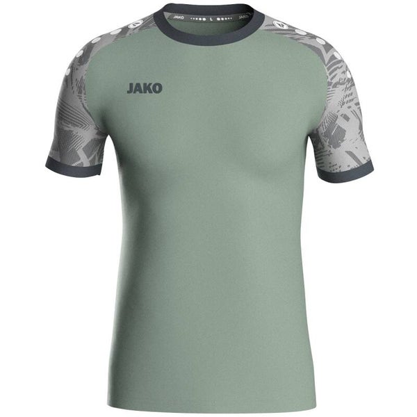 JAKO Trikot Iconic mintgrün/soft grey kurzarm 4224