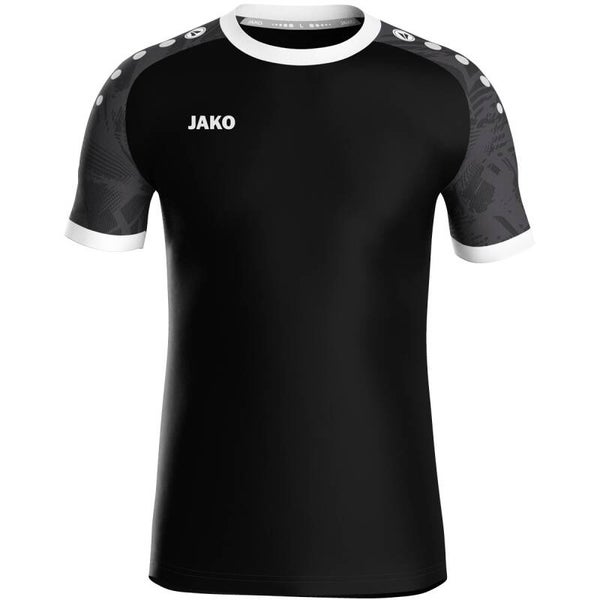 JAKO Trikot Iconic schwarz/anthrazit Gr. XXL