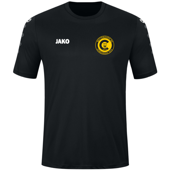 JAKO Trikot Team schwarz inkl. Vereinslogo + Vereinsname Gr. 164