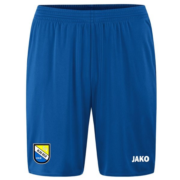JAKO Sporthose Manchester 2.0 royalblau inkl. Vereinslogo Gr. XXL