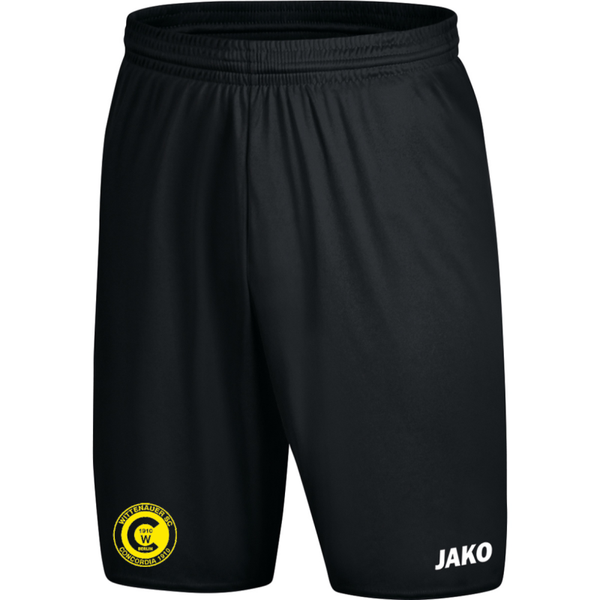 JAKO Sporthose Manchester 2.0 schwarz Gr. M inkl. Vereinslogo 4400