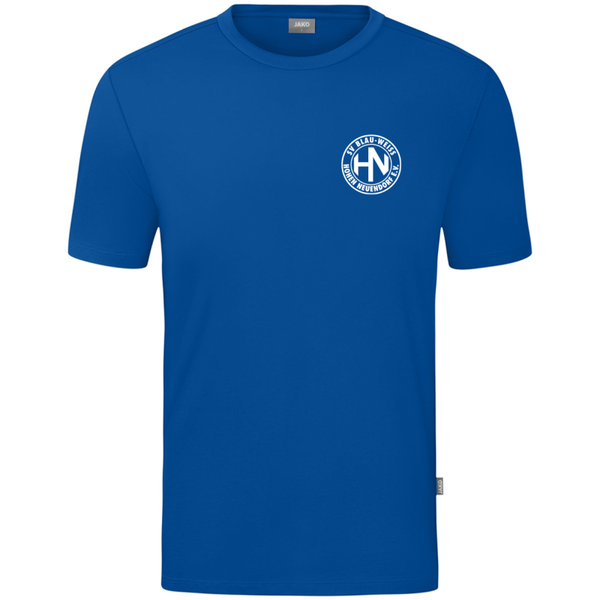 JAKO T-Shirt Organic royalblau inkl. Vereinslogo Gr. 116