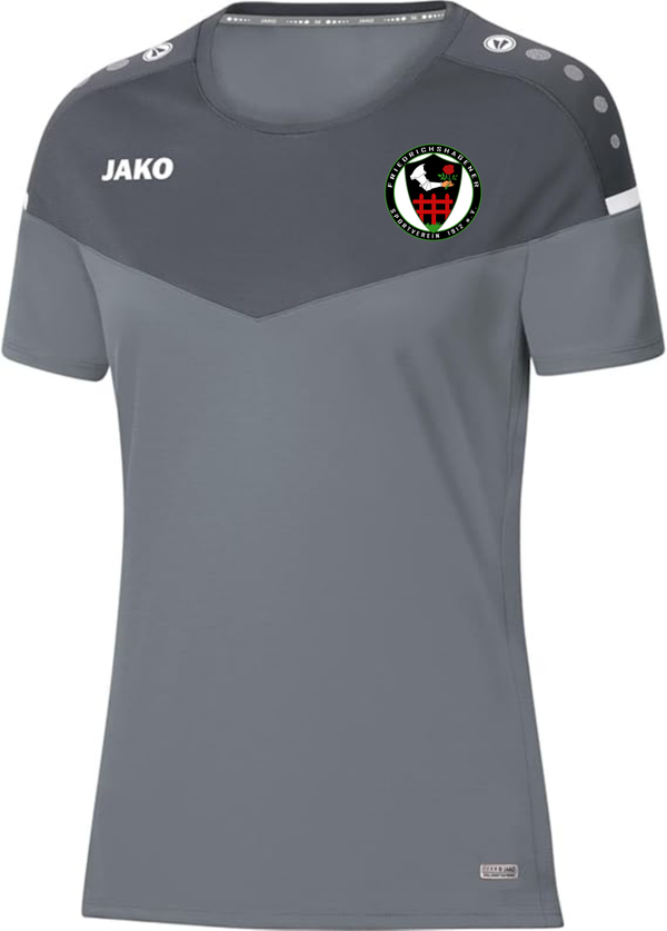 JAKO Damen T-Shirt Champ 2.0 inkl. Vereinslogo + Vereinsname Gr. 36