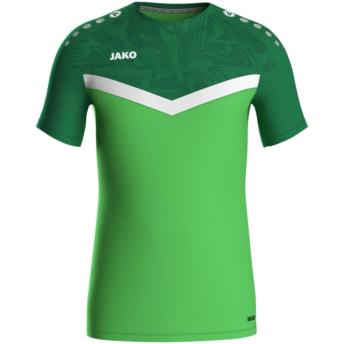 JAKO Kinder T-Shirt Iconic grün Gr. 128 6124