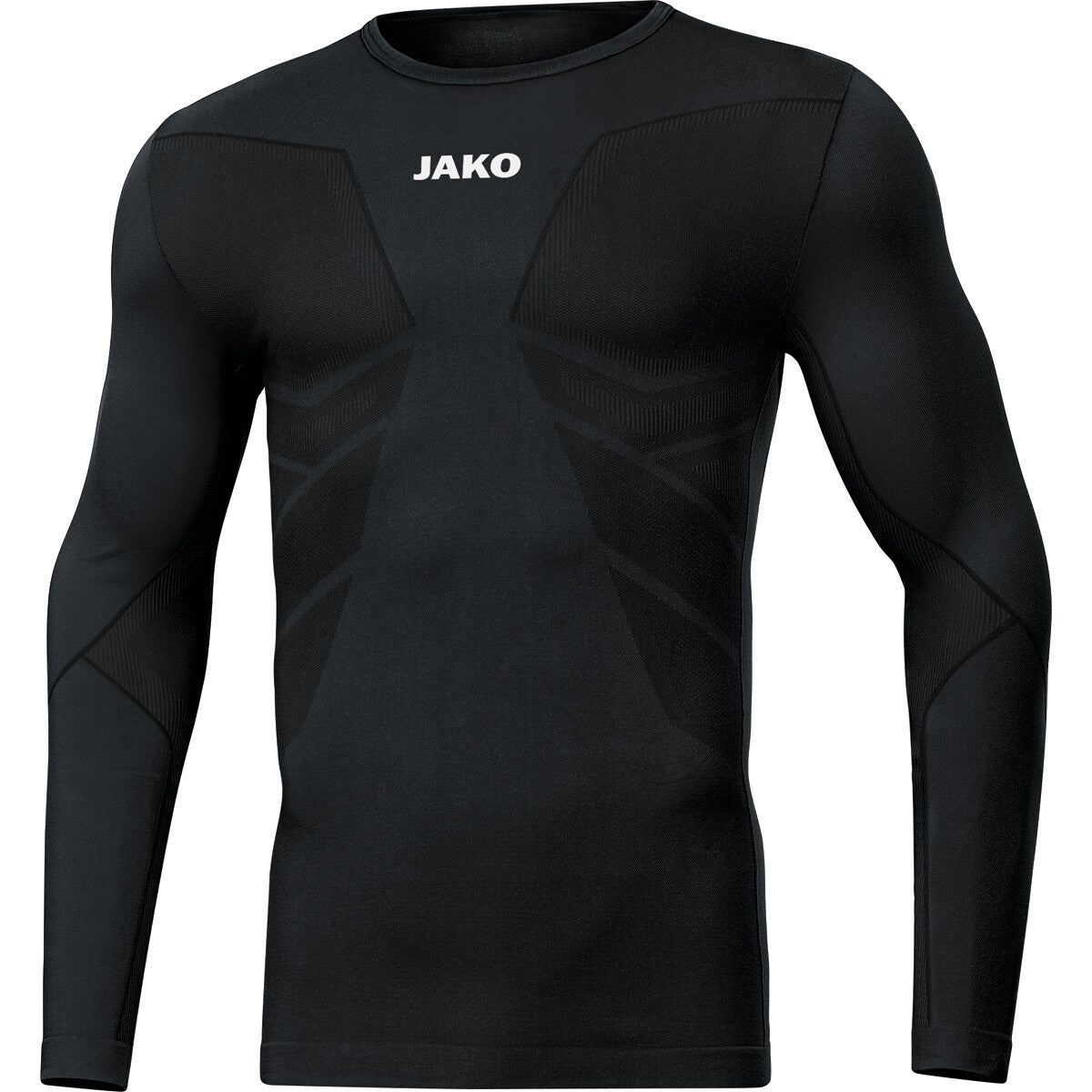 JAKO Longsleeve Comfort 2.0 schwarz Gr. XXXS (116/128))