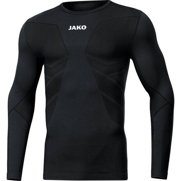 JAKO Longsleeve Comfort 2.0 schwarz Gr. XXXS (116/128))
