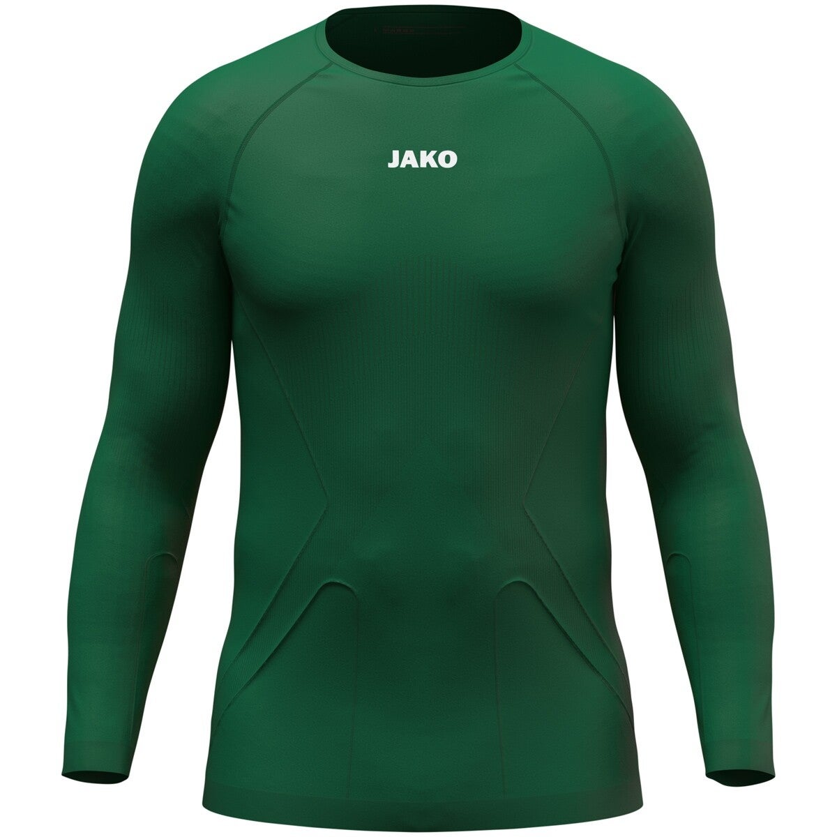 JAKO Kinder Longsleeve Seamless dunkelgrün 6459