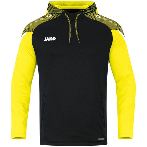 JAKO Kapuzensweat Performance schwarz/soft yellow Gr. L