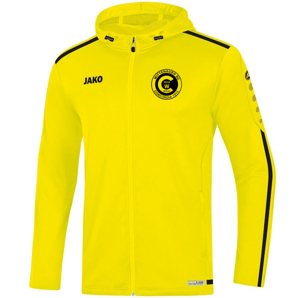 JAKO Kapuzenjacke Striker neongelb inkl. Vereinslogo Gr. L