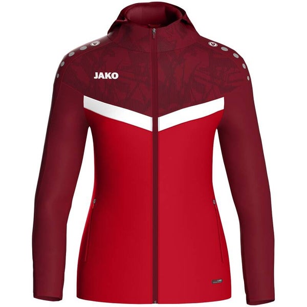 JAKO Damen Kapuzenjacke Iconic rot 6824