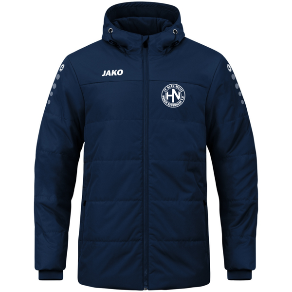 JAKO Coachjacke Team marine inkl. Vereinslogo Gr. 152