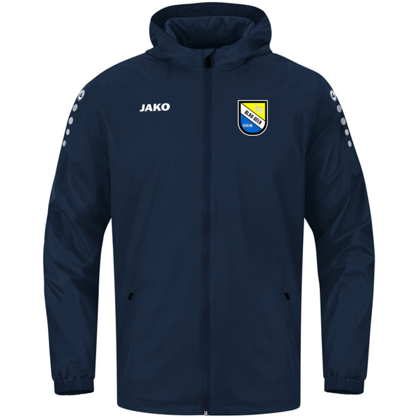 JAKO Allwetterjacke Team 2.0 marine inkl. Vereinslogo + Vereinsname Gr. XXL