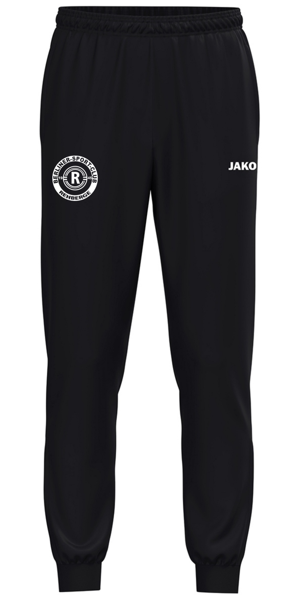 JAKO Kinder Polyesterhose One schwarz Gr. 152 inkl. Vereinslogo 9200