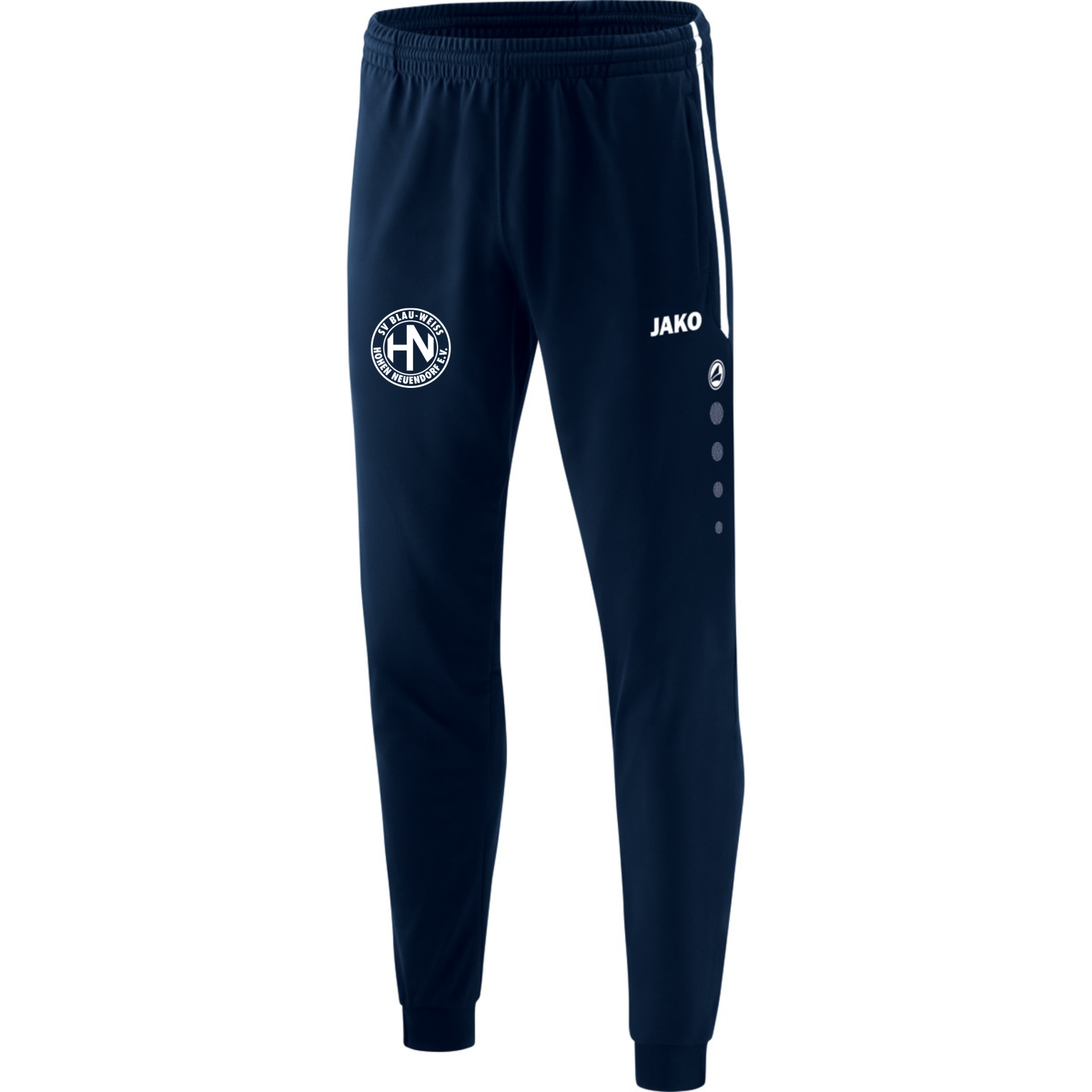 JAKO Polyesterhose Competition 2.0 marine inkl. Vereinslogo Gr. XXXXL