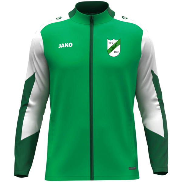 JAKO Polyesterjacke Dynamic grün inkl. Vereinslogo + Vereinsname Gr. M
