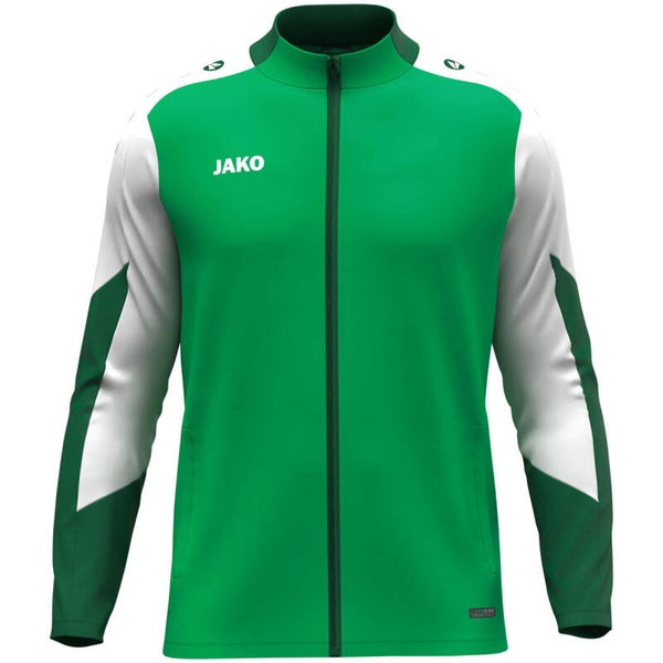 JAKO Polyesterjacke Dynamic grün/weiß/dunkelgrün Gr. L